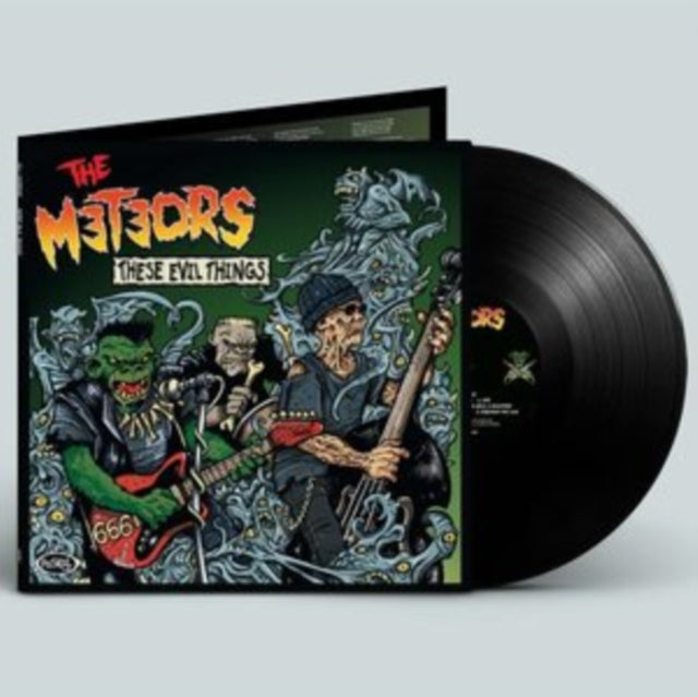 Meteors - These Evil Things - LP Vinyl Record