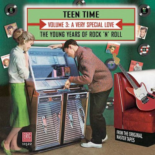 the album cover for Teen Time Young Years Of Rock & Roll - Teen Time: Young Years Of Rock & Roll, Vol. 3- A Very Special Love