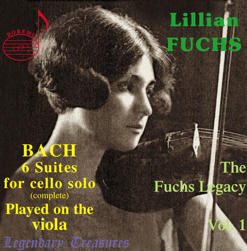 the album cover for Lillian Fuchs - Legendary Treasures: Lilian Fuchs Plays