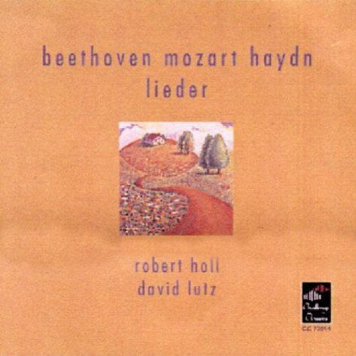 the album cover for Beethoven/Mozart/Haydn - Robert Holl Sings Lieder