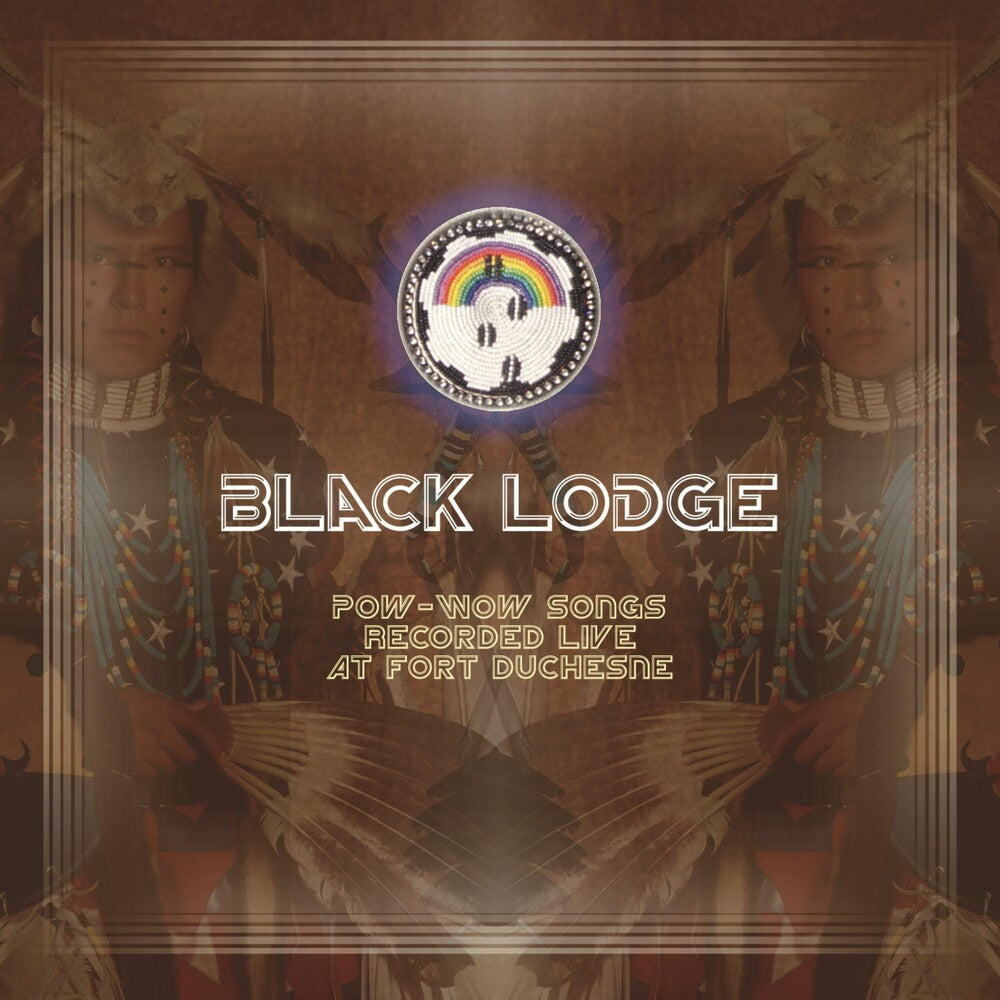 the album cover for Black Lodge Singers - Pow-Wow Songs Recorded Live At Fort Duchesne