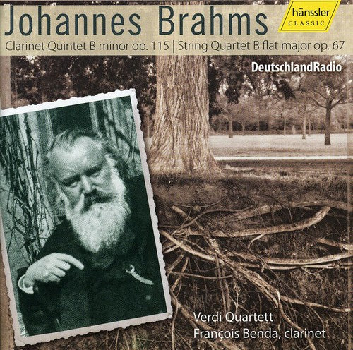 Brahms / Benda / Verdi Quartet - Clarinet Quintet / String Quartet - Music CD