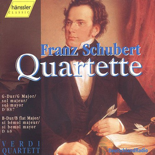 Schubert / Verdi Quartett - String Quartet D 68 In B Flt Major: D 887 G Major - Music CD
