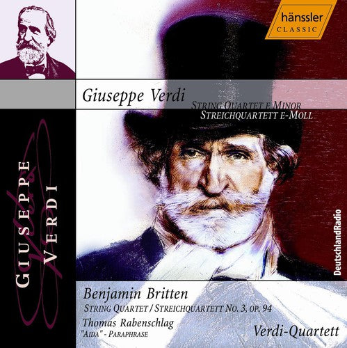 Verdi / Britten / Verdi Quartet - String Quartets - Music CD