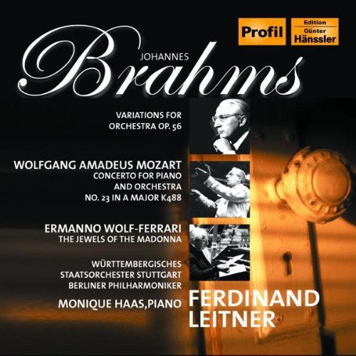 Brahms / Leitner / Haas - Variations For Orchestra Op 56 - Music CD