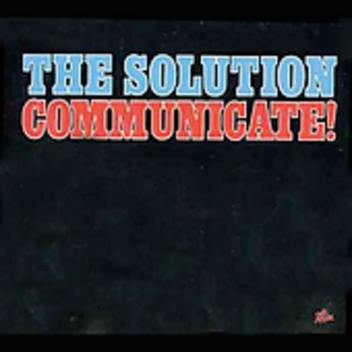 the album cover for The Solution - Communicate