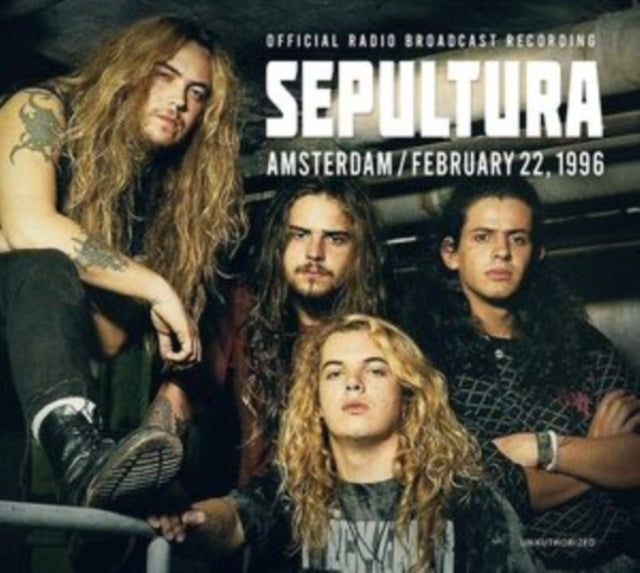 Sepultura - Amsterdam, February 22, 1996 Music CD