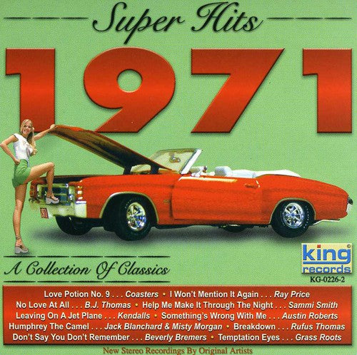 the album cover for Super Hits 1971 - Super Hits 1971