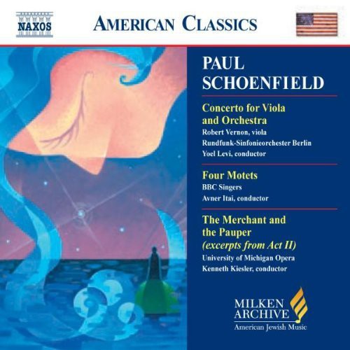 Schoenfield / Vernon / Larson / Wang / Levi - Milken Archive Of American Jewish Music: Viola Cto - Music CD