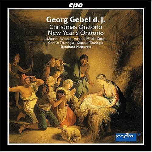 the album cover for G. Gebel - Christmas Oratorio