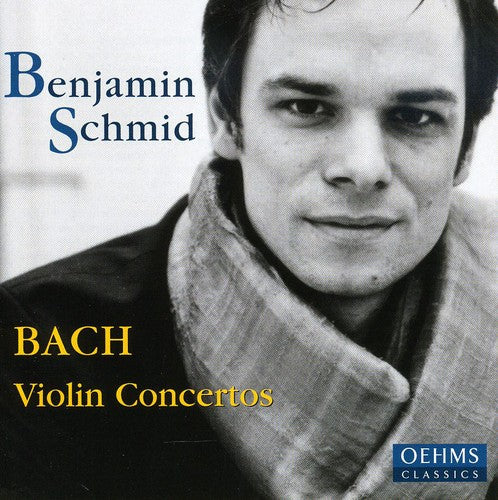 the album cover for J.S. Bach - Violin Concertos