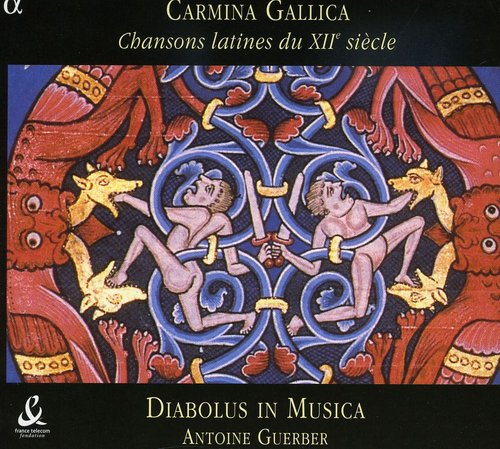 the album cover for Diabolus In Musica - Carmina Gallica: Latin Songs from the 12th Century