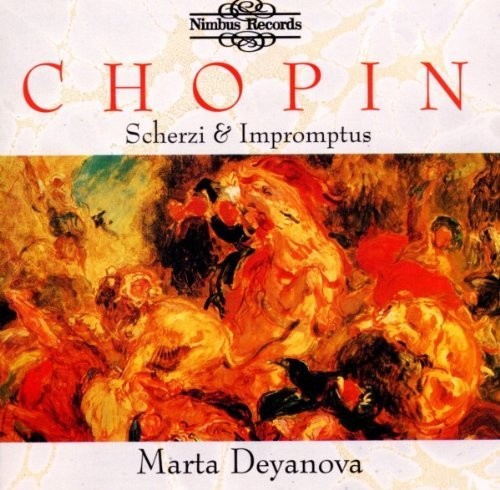the album cover for Marta Deyanova - Complete Scherzi & Impromptus