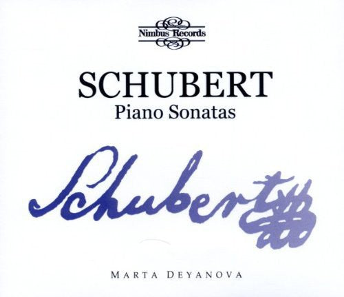 Schubert / Deyanova - Piano Sonatas - Music CD