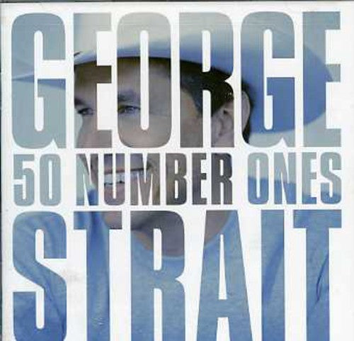 the album cover for George Strait - 50 #1's