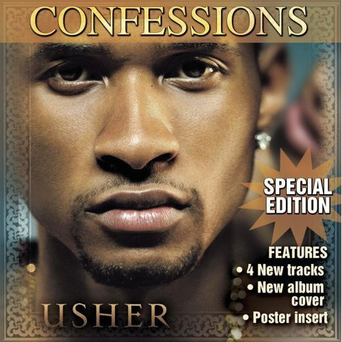 the album cover for USHER - Confessions