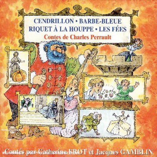 the album cover for Catherine Frot - Conres De Charles Perrault