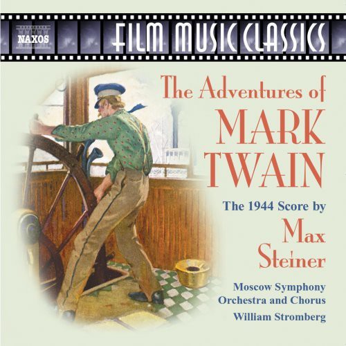 the album cover for William Stromberg - Adventures of Mark Twain