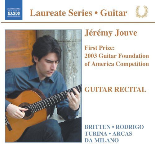 the album cover for Jérémy Jouve - Jeremy Jouve: Guitar Recital