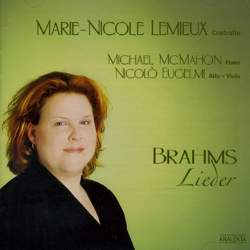 the album cover for Marie-Nicole Lemieux - Lieder