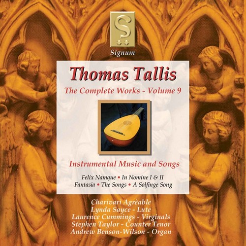 Tallis / Sayce / Cummings / Taylor / Benson-wilson - Complete Works 9: Instrumental Music & Songs - Music CD