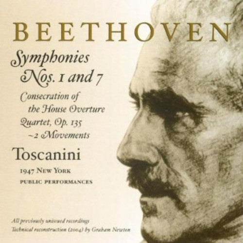 the album cover for L.V. Beethoven - Toscanini's Beethoven: More Unreleased Recordings
