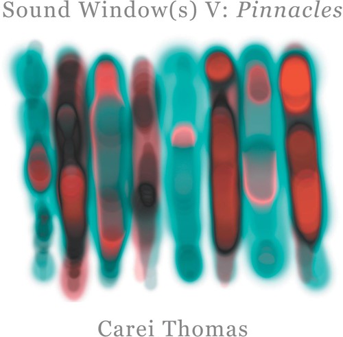 the album cover for Carei Thomas - Sound Windows V: Pinnacles