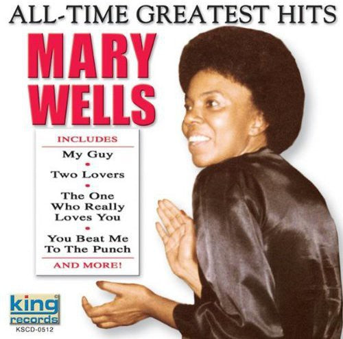 the album cover for Mary Wells - All-Time Greatest Hits