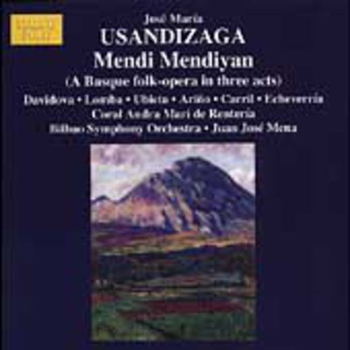 the album cover for Juan José Mena - Mendi Mendiyan