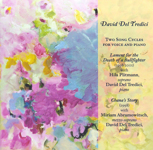 the album cover for Hila Plitmann - Two Song Cycles for Voice & Piano