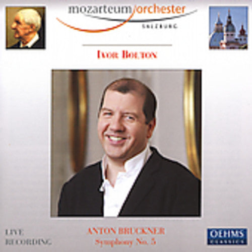 the album cover for A. BRUCKNER - Symphony 5 in B-Flat Major