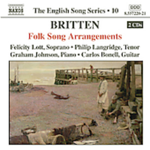 the album cover for FELICITY LOTT - Folk Song Arrangements
