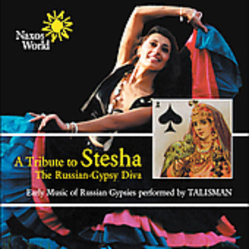 the album cover for Talisman - A Tribute To Stesha: The Russian-Gypsy Diva