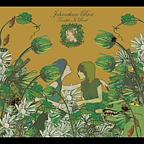 the album cover for Johnathan Rice - Trouble Is Real