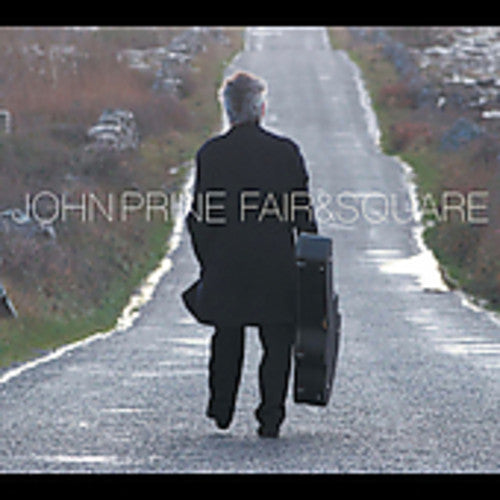the album cover for John Prine - Fair and Square