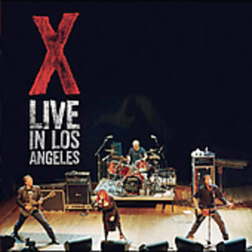 the album cover for X - Live in Los Angeles