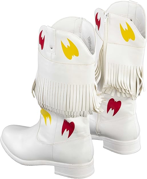 Ultimate Wrestler Warrior White Boots