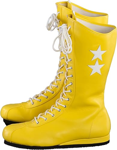 Macho Wrestler Man Madness Yellow Boots