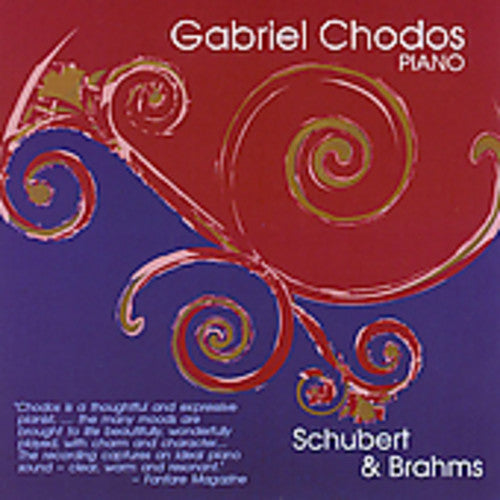 Schubert / Brahms / Chodos - Sonata In G Major / Klavierstucke - Music CD