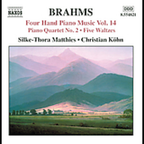 the album cover for Silke-Thora Matthies - Four Hand Piano Music 14