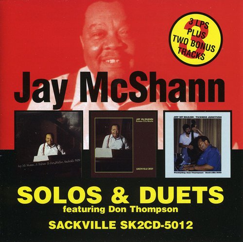 Mcshann,jay - Solos & Duets - Music CD