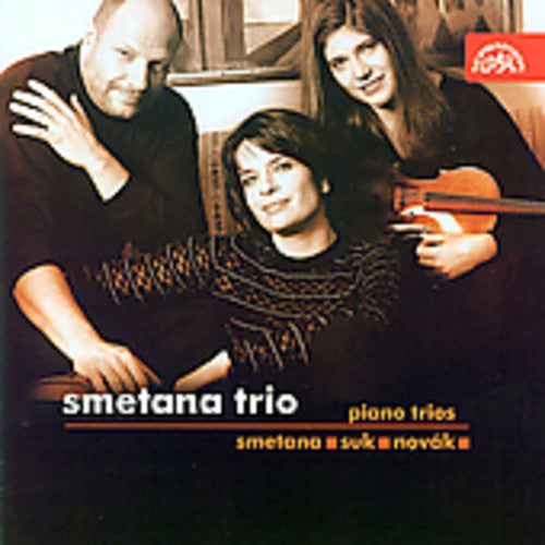 the album cover for Smetana Trio - Trios