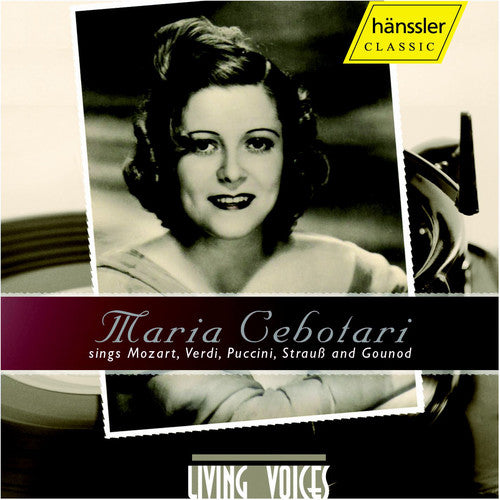 the album cover for MARIA CEBOTARI - Living Voices 2
