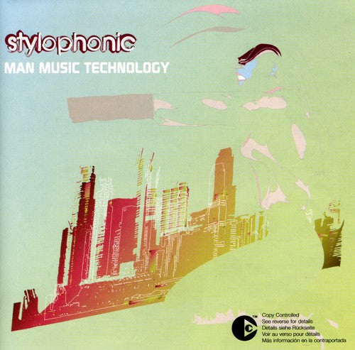 the album cover for Stylophonic - Man Music Technology