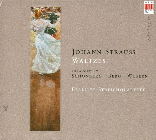 the album cover for J. JR. STRAUSS - Johann Strauss JR Arranged By Berg Schoenberg &