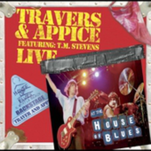 the album cover for Travers & Appice - Live at the House of Blues