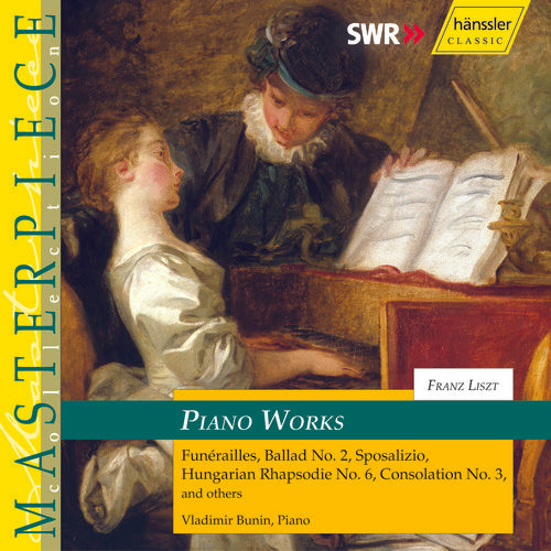 the album cover for F. LISZT - Piano Works