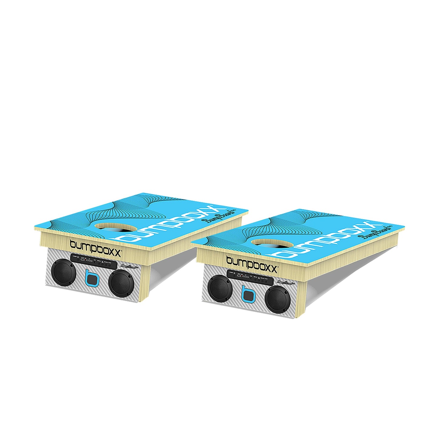 Bumpboard Mini Cornhole Set Bumpboxx Speaker