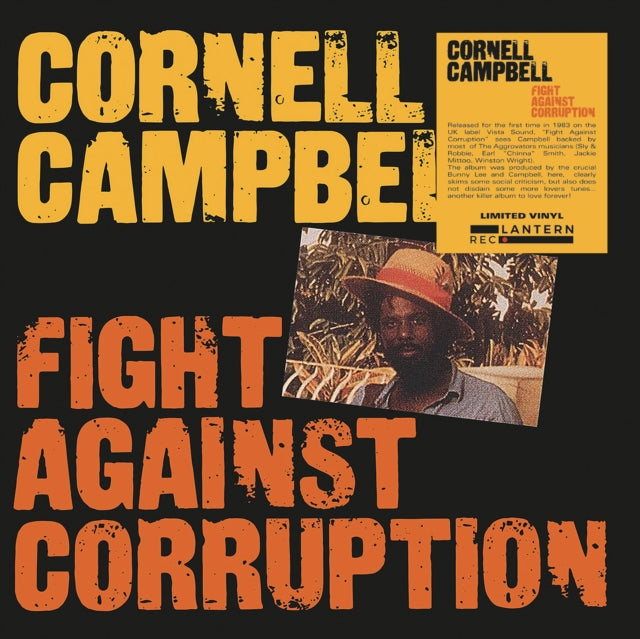 Cornell Campbell - Fight Against Corruption - LP Vinyl Record