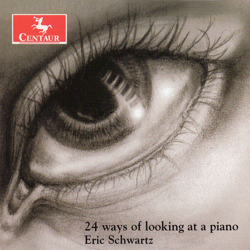the album cover for Eric Schwartz - 24 Ways of Looking at a Piano